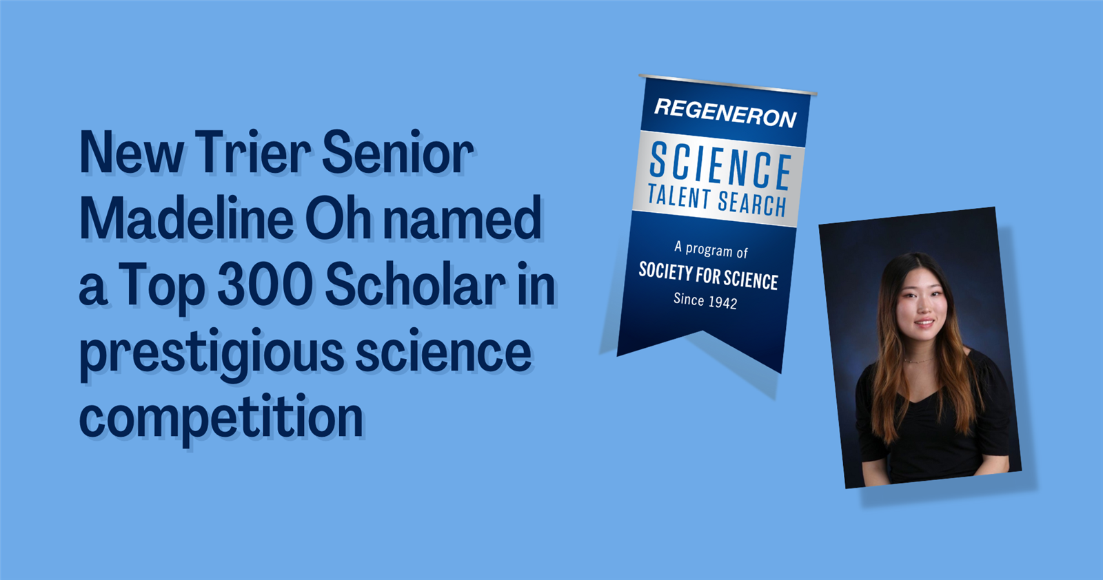  New Trier Senior Madeline Oh named a Top 300 Scholar in prestigious science competition